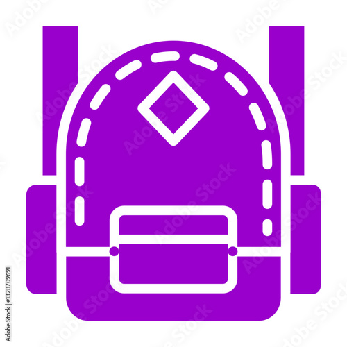 Vector Design Bagpack Icon Style