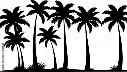 palm tree silhouette