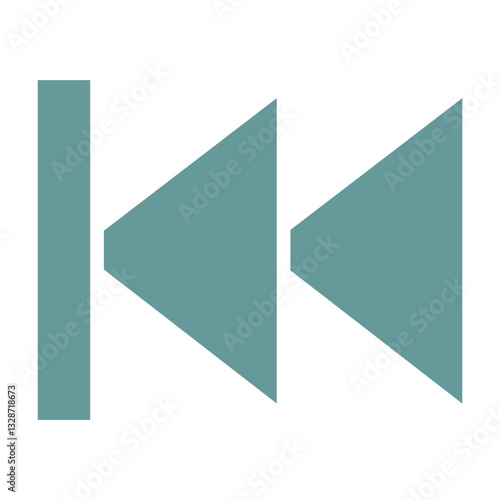 Free Download Vector Design Backward Icon Style - GFXLoad