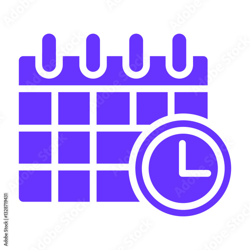 Vector Design Deadline Icon Style