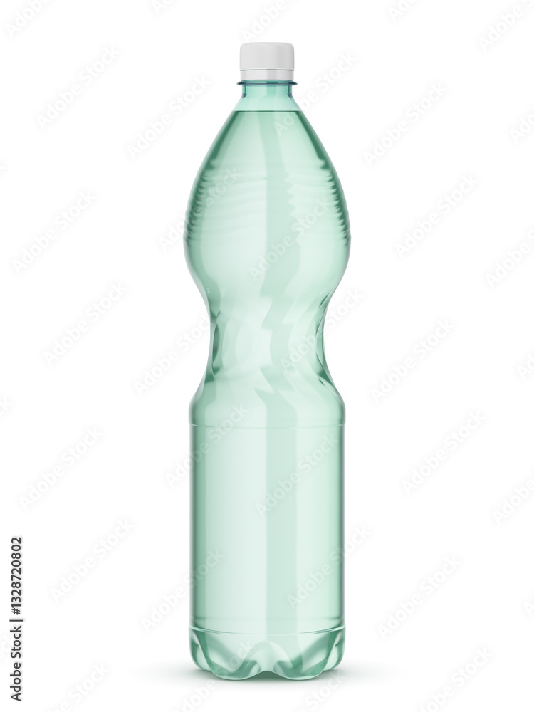 Fototapeta premium Mineral water bottle mockup