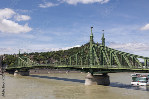 Canvas Print Liberty Bridge or Freedom Bridge, Hungary
