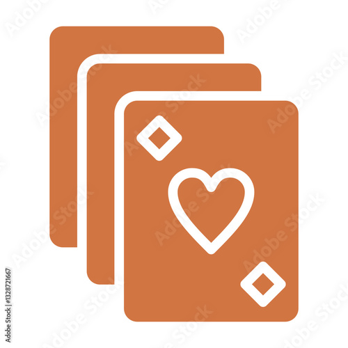 Card Deck Vector Design Icon Style