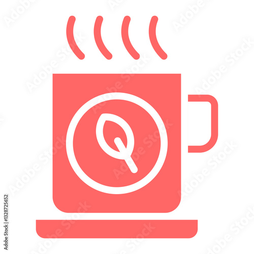 Green Tea Vector Design Icon Style