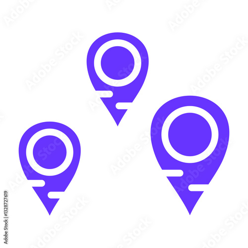 Geotag Vector Design Icon Style