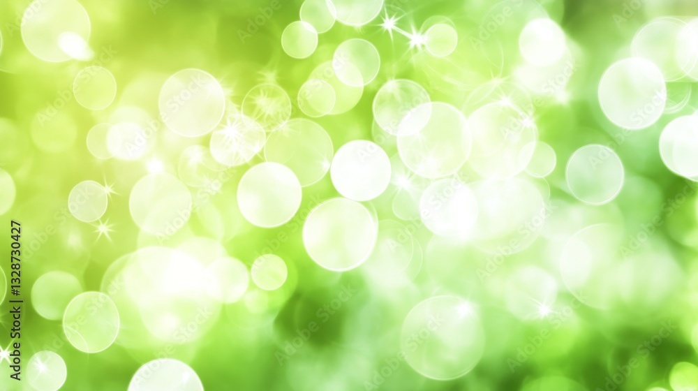 Abstract Green Bokeh Background Abstract Green Bokeh Background