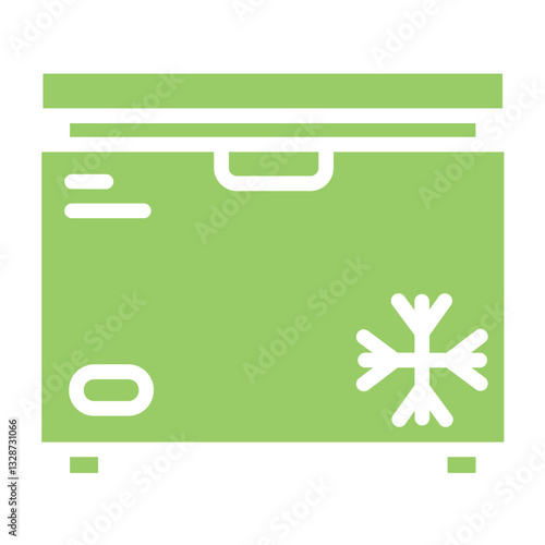Vector Design Freezer Icon Style