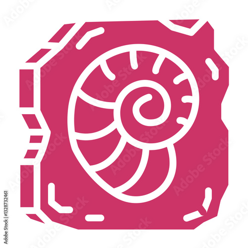 Vector Design Fossil Icon Style
