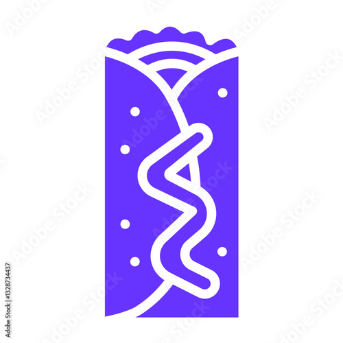 Vector Design Chimichanga Icon Style