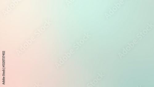 Soft pastel gradient background in dreamy hues of pink and blue, creating serene and calming atmosphere. Perfect for various design projects
