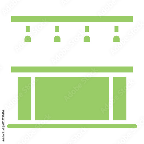 Vector Design Bar Counter Icon Style