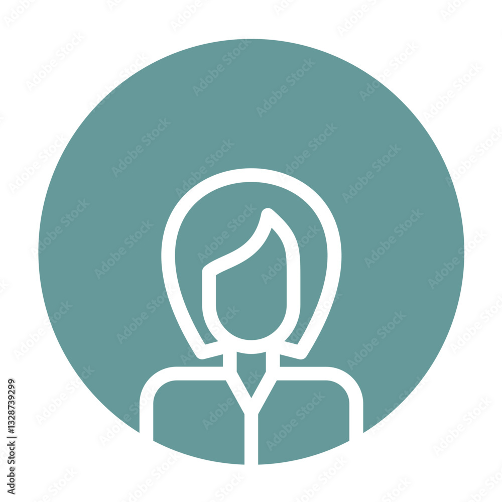 Fototapeta premium Vector Design Find Person Icon Style