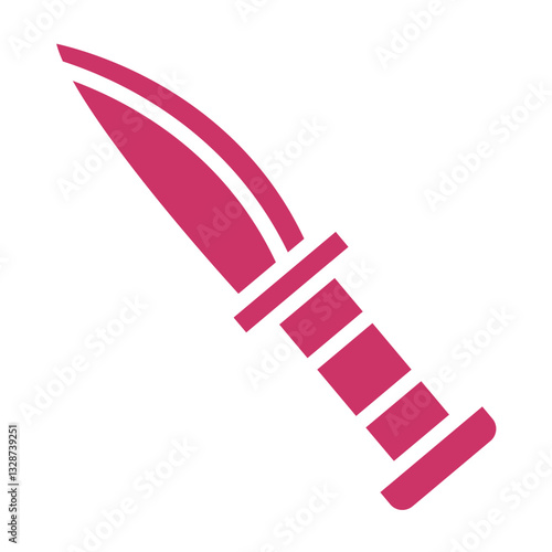 Vector Design Knife Icon Style