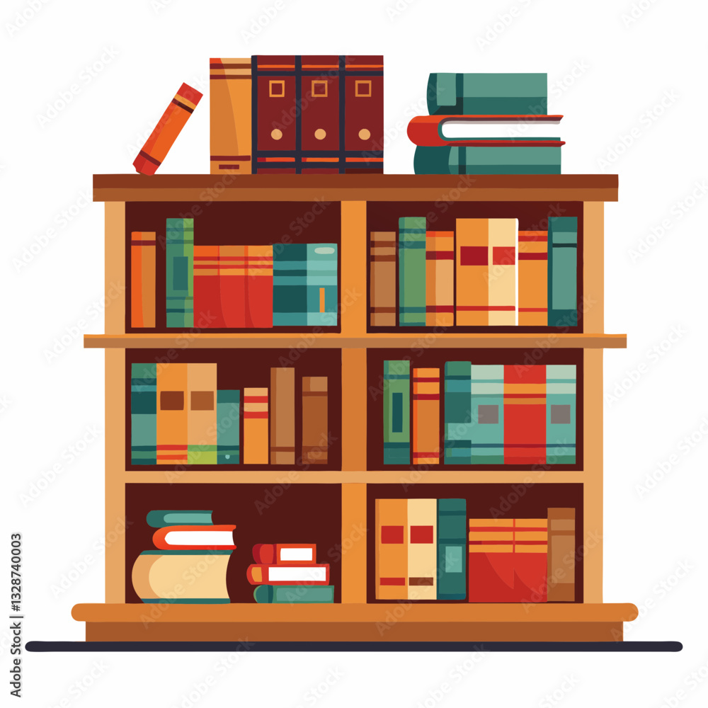 home library with towering wooden bookshelves home library with towering wooden bookshelves