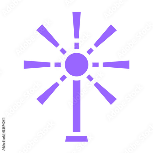 Vector Design Windmill Icon Style