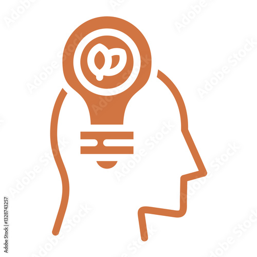 Vector Design Think Green Icon Style