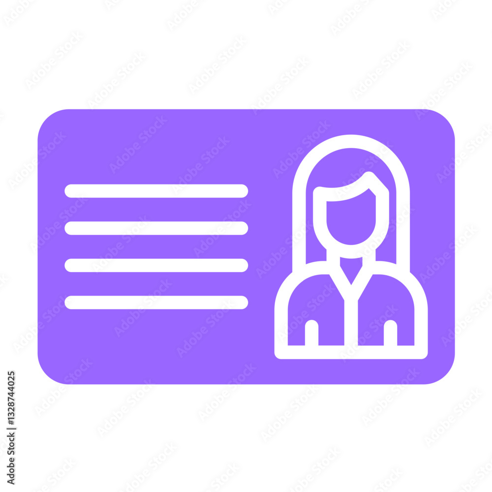 Vector Design Member Card Icon Style Vector Design Member Card Icon Style