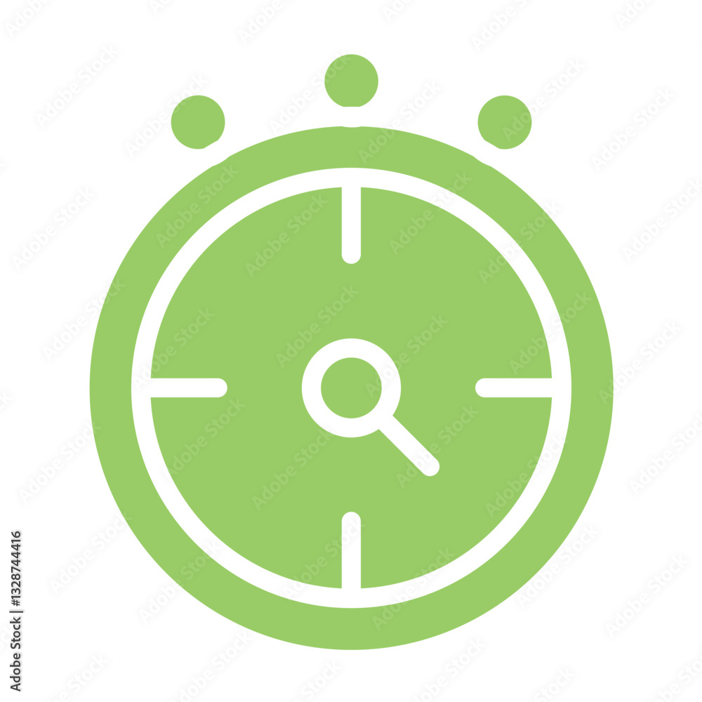 Vector Design Stopwatch Icon Style