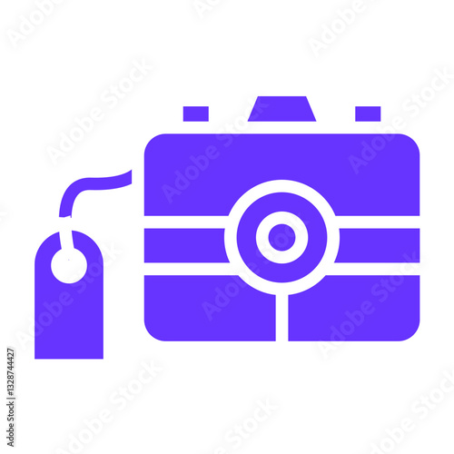 Vector Design Camera Sale Icon Style