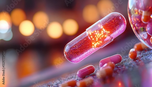 Explore the groundbreaking potential of a futuristic nano-pill designed to repair cells directly and deliver targeted drug treatment precisely inside the body with unparalleled accuracy Witness the