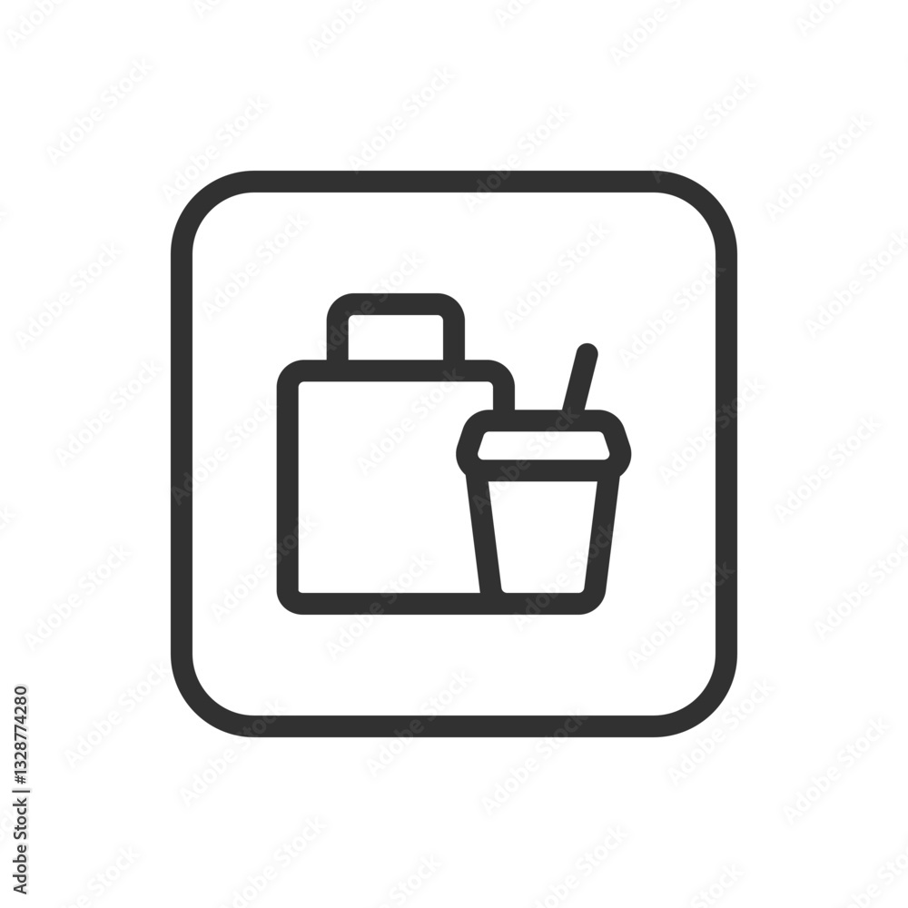 Drink Icon - Modern Simple Flat Vector for Web and Mobile Drink Icon - Modern Simple Flat Vector for Web and Mobile