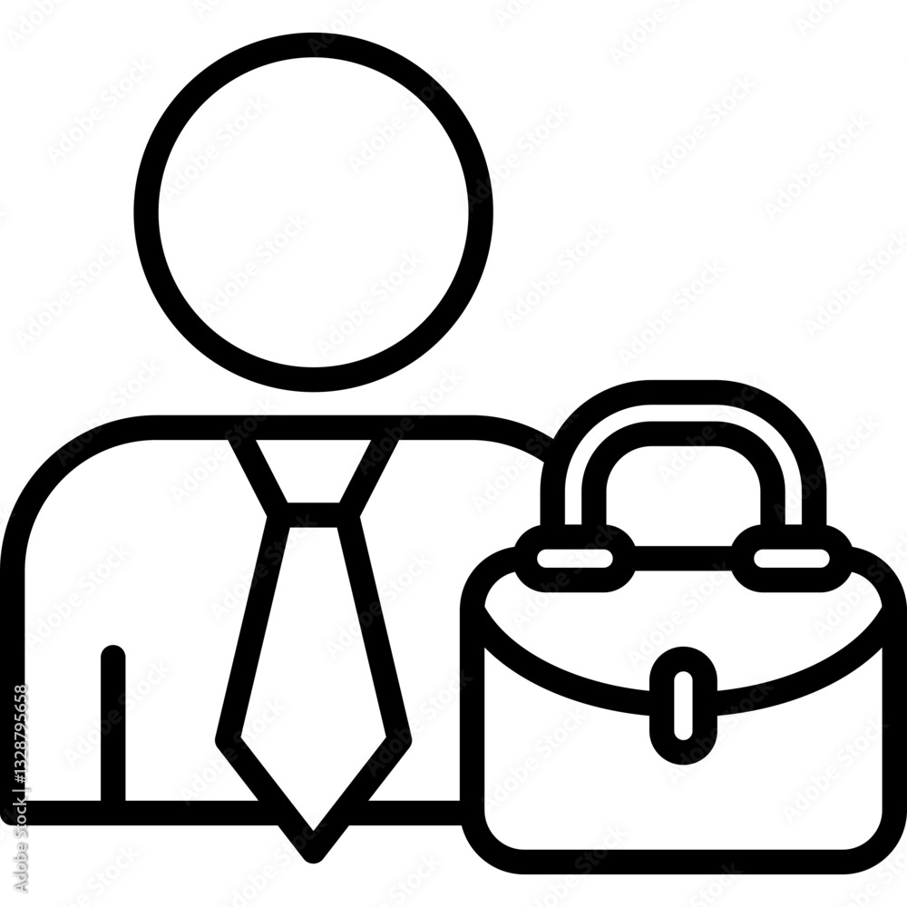 Teacher line icon Teacher line icon