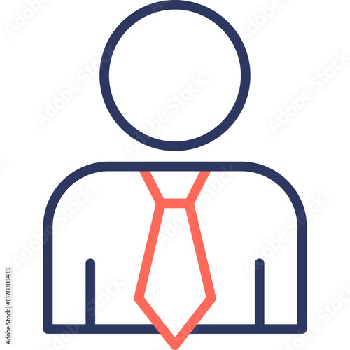 Coaching line color icon