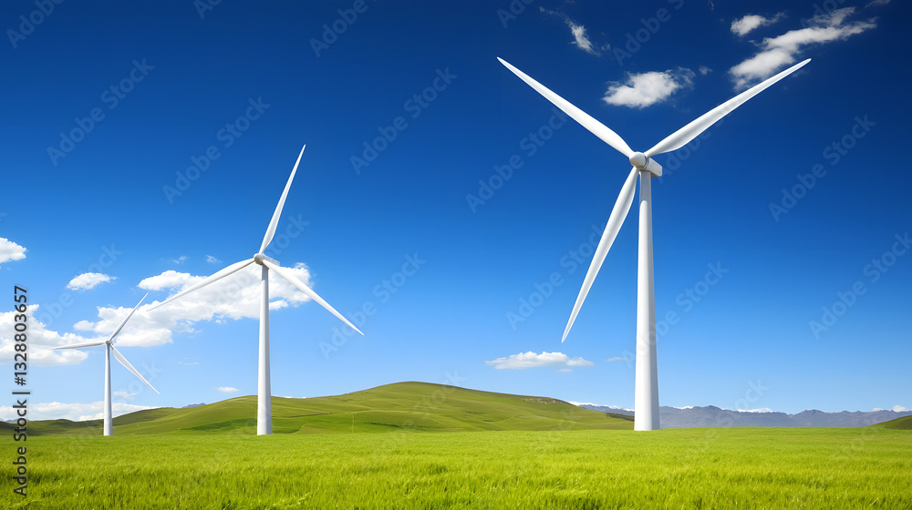 Wind turbines in a field symbolizing sustainable energy and eco-friendly power generation, showcasing renewable energy solutions in a natural landscape.
Wind turbines in a field symbolizing sustainable energy and eco-friendly power generation, showcasing renewable energy solutions in a natural landscape.