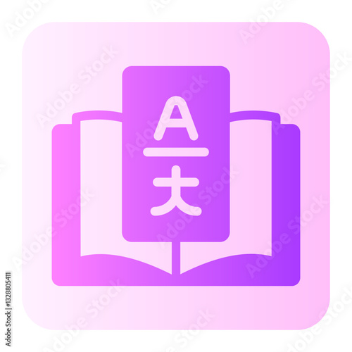 languages gradient icon