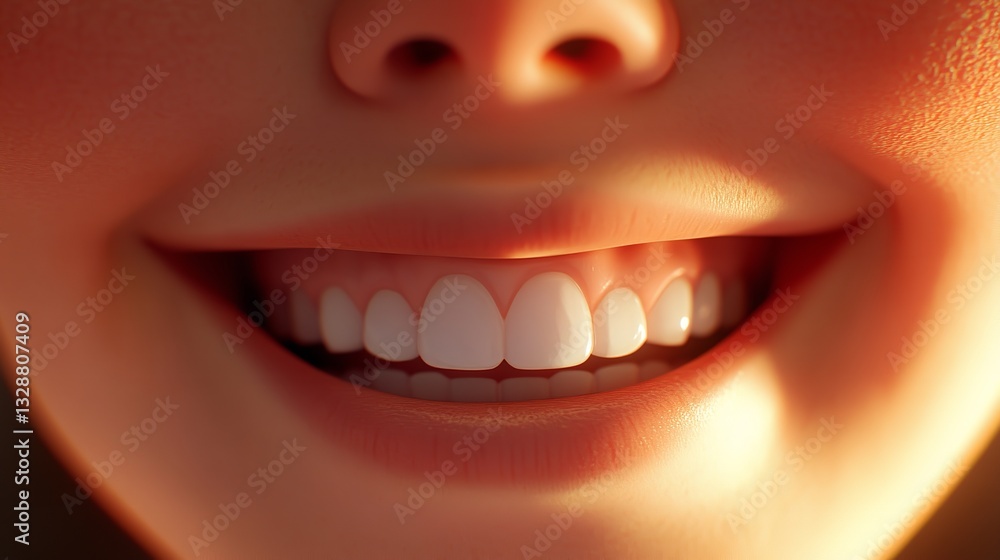 Naklejka premium Smile happy laughing emoji face