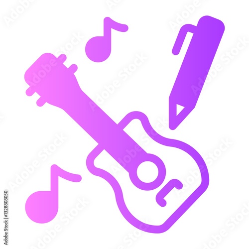 songwriter gradient icon