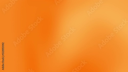 Orange light pulses; on solid orange background. Abstract and vibrant design suitable for backgrounds, overlays, or visual effects in videos.