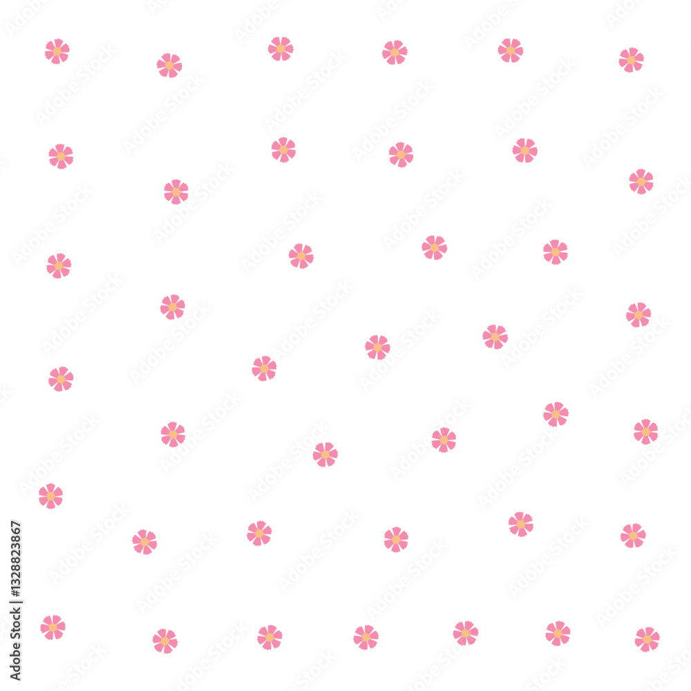 a white background with a pattern of small flowers a white background with a pattern of small flowers