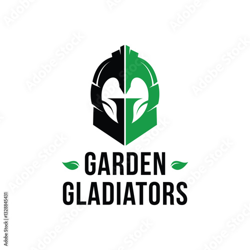 gladiator or spartan mask with letter G