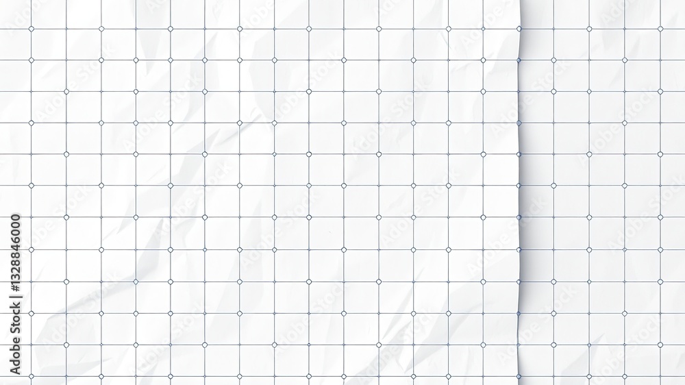 Modern Tech Grid Paper Background with Symbols Modern Tech Grid Paper Background with Symbols
