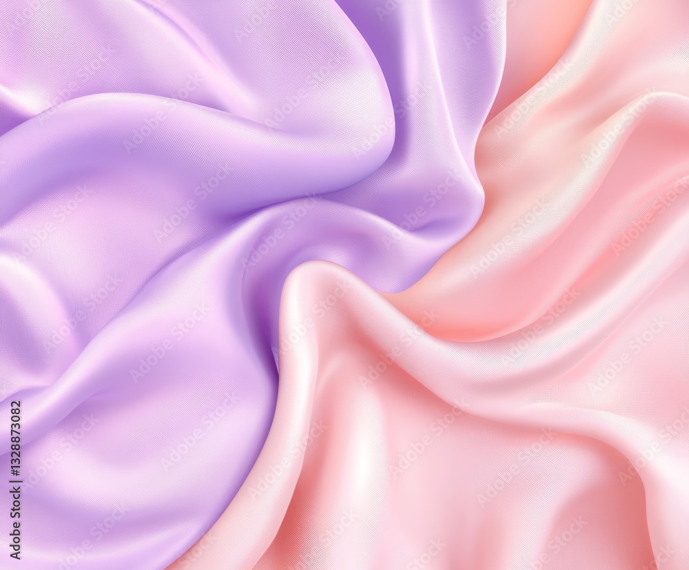 Fototapeta premium A delicate peach and lavender gradient background. Featuring soft peaches, pastel lavenders, and pale pinks