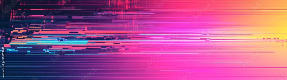 A digital glitch gradient background. Featuring distorted RGB color transitions A digital glitch gradient background. Featuring distorted RGB color transitions