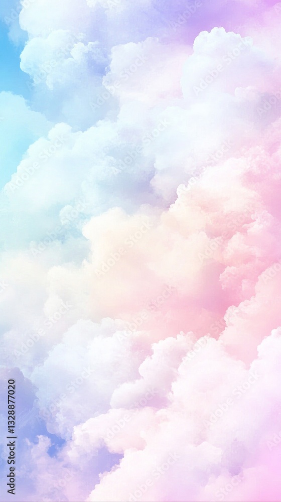 A dreamy cotton candy gradient background. Featuring soft pinks, blues, and purples A dreamy cotton candy gradient background. Featuring soft pinks, blues, and purples