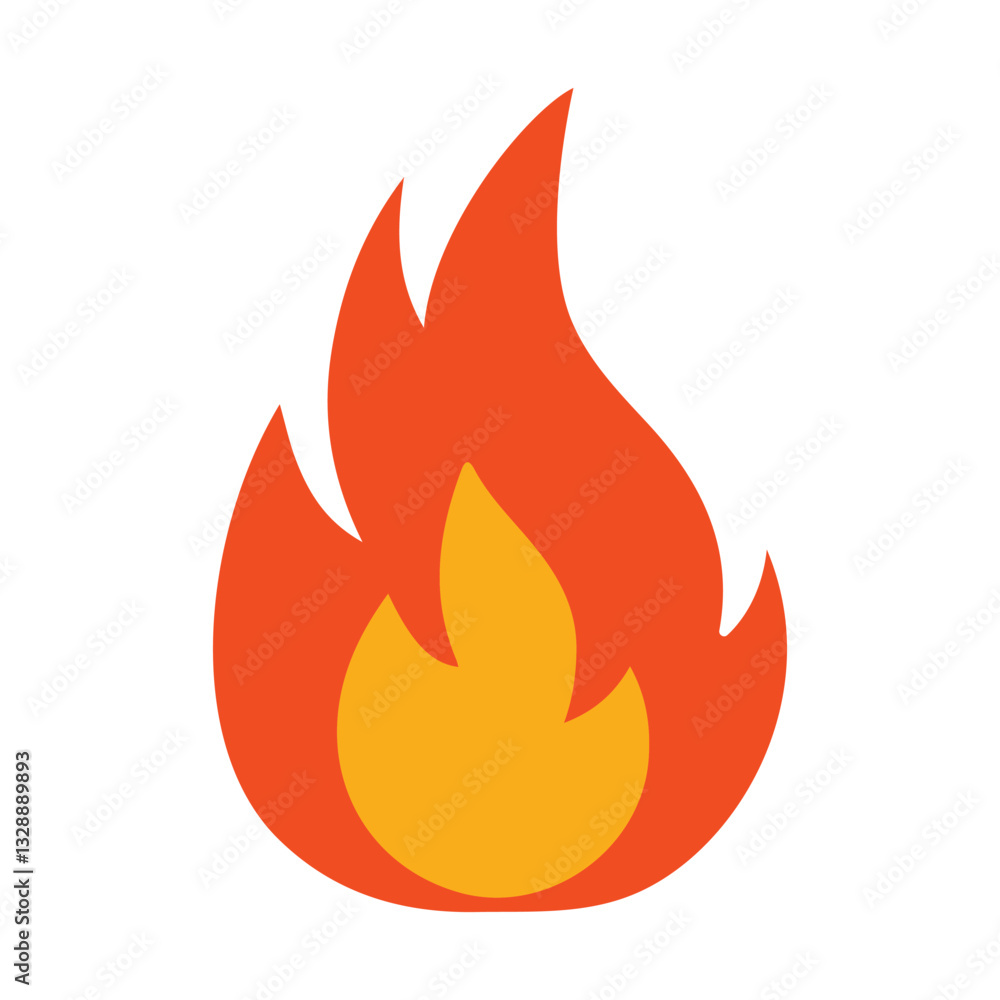 Fire red icon, Fire flame icon, Fire symbol Fire red icon, Fire flame icon, Fire symbol