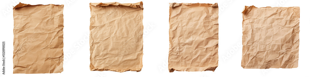 Crumpled worn brown paper sheets with a distressed vintage like texture The rough wrinkled surface creates an aged grunge inspired background category Graphic Resources Crumpled worn brown paper sheets with a distressed vintage like texture The rough wrinkled surface creates an aged grunge inspired background category Graphic Resources