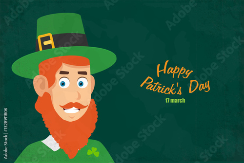 Patrick's day colorful background