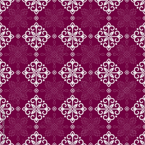seamless damask pattern