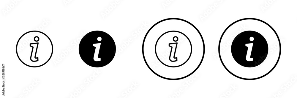 Information sign icon vector. about us sign and symbol. question mark icon Information sign icon vector. about us sign and symbol. question mark icon
