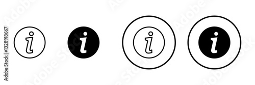 Information sign icon vector. about us sign and symbol. question mark icon