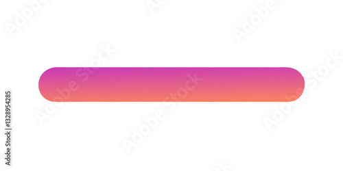 Gradient pink horizontal bar icon