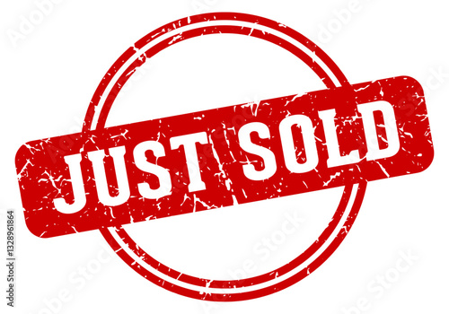 just sold stamp
