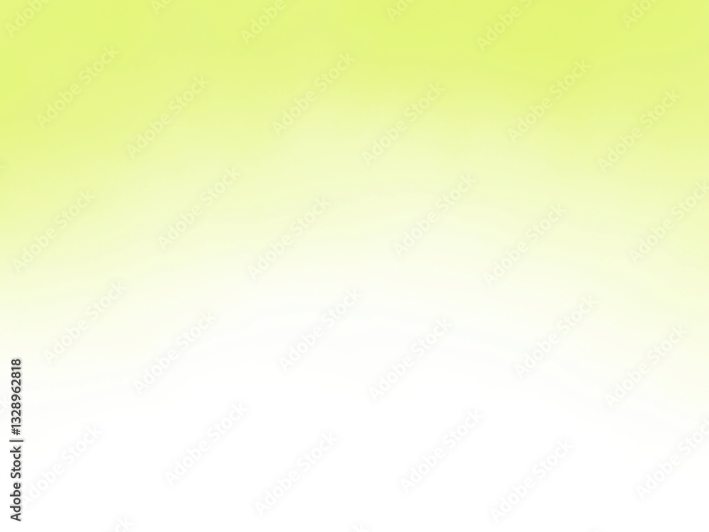 Obraz premium 水彩風のシンプルな黄緑のグラデーション背景