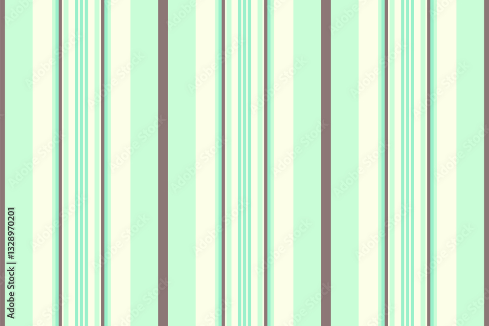 Crazil fabric seamless texture, outline background textile stripe. Aotton lines vertical pattern vector in light and mint colors. Crazil fabric seamless texture, outline background textile stripe. Aotton lines vertical pattern vector in light and mint colors.