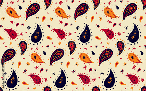 Geometry floral pattern to style drawing. Paint flower on cool pretty. Traditional scrap a canvas delicate.