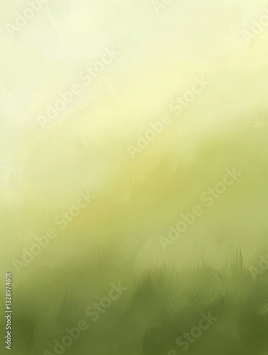A muted green to pale yellow gradient background. Featuring soft green tones, light yellow hues, and subtle whites